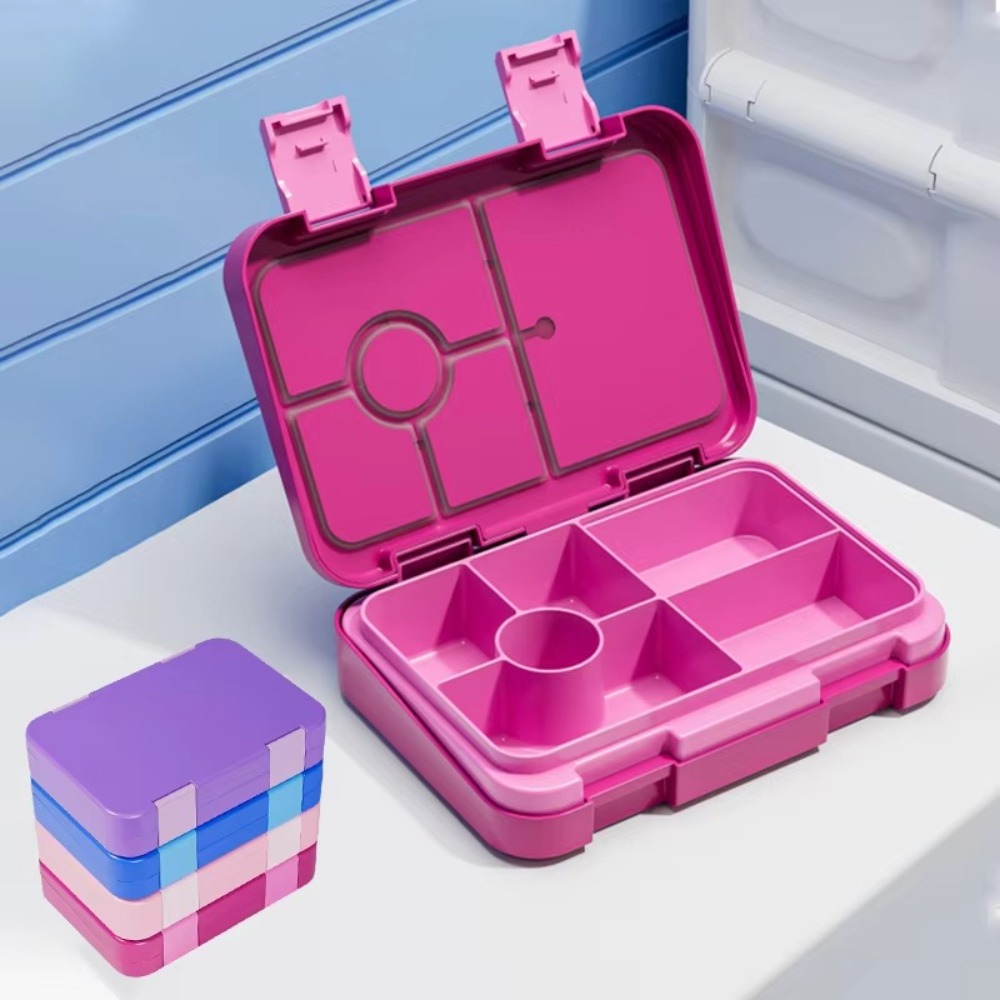 Meal Prep Lunch - Single-Layer 810ml กล่องอาหารกลางวัน Interlayer แบ่งเตาอบไมโครเวฟกล่อง Bento