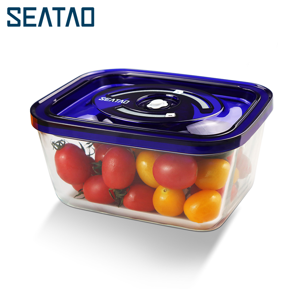 Meal Prep Co - SEATAO คอนเทนเนอร์อาหาร Preserve หมักสูญญากาศซีล Airtight พร้อมฝาปิดภาชนะบรรจุอาหาร