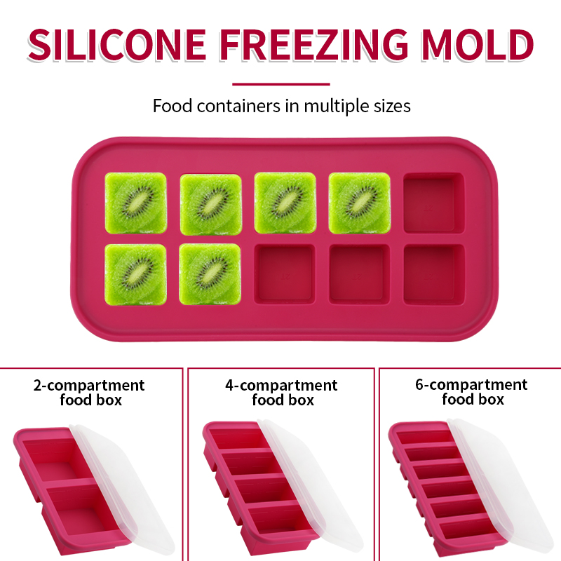 ชุดแม่พิมพ์ซิลิโคนสำหรับแช่แข็ - Meal Prep Kit บทวิจารณ์และราคา