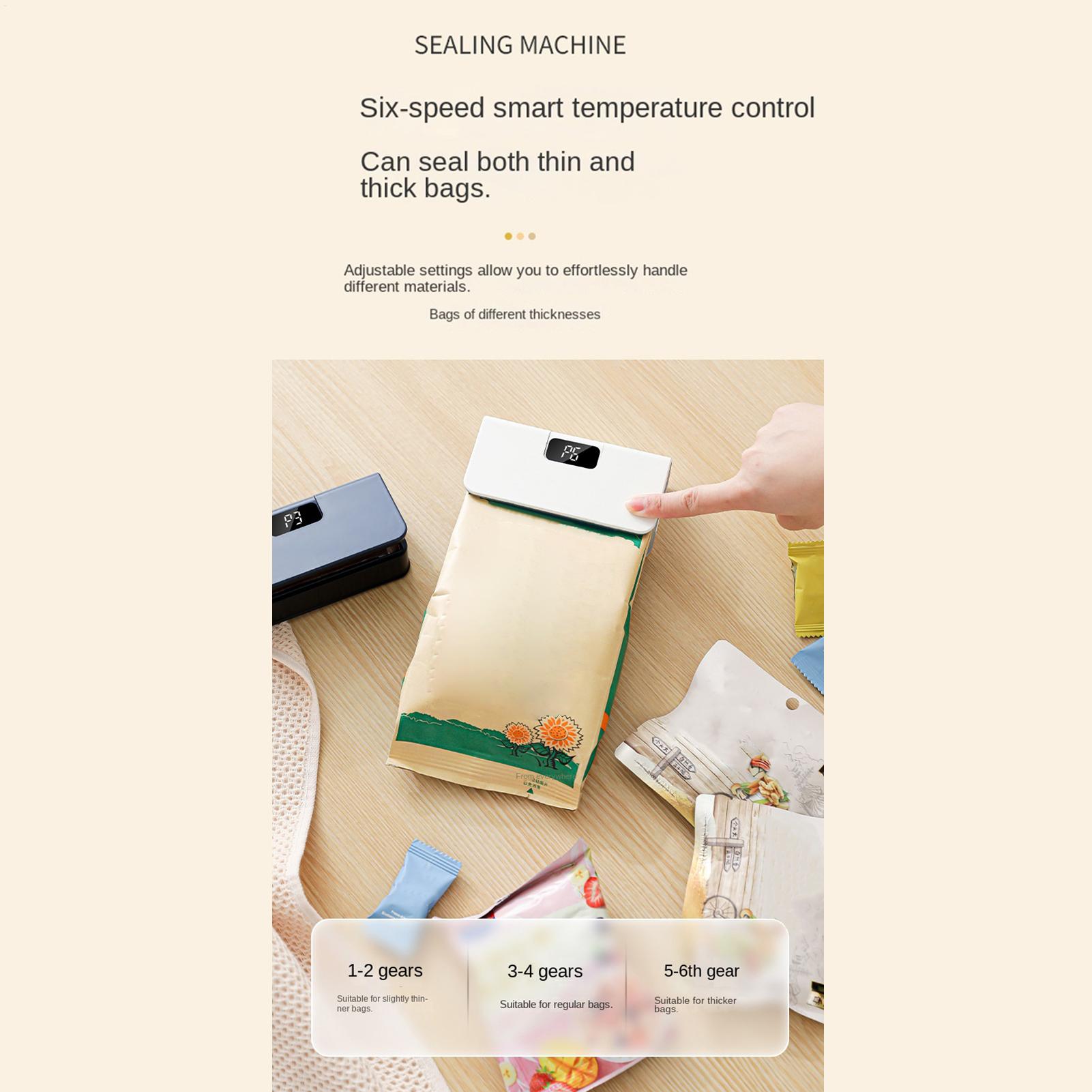 เครื่องซีลถุงขนาดเล็กแบบพกพา พ - Meal Prep Freezer บทวิจารณ์และราคา