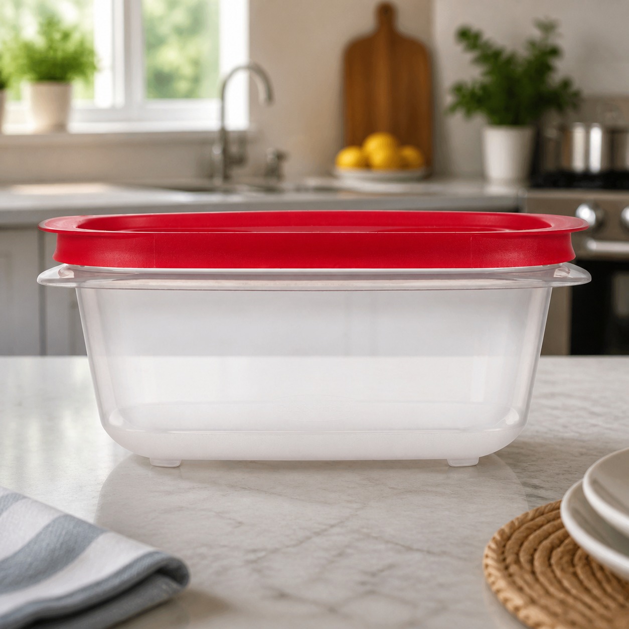 ภาชนะเก็บอาหารทรงสี่เหลี่ยมผืน - Meal Prep Easy บทวิจารณ์และราคา