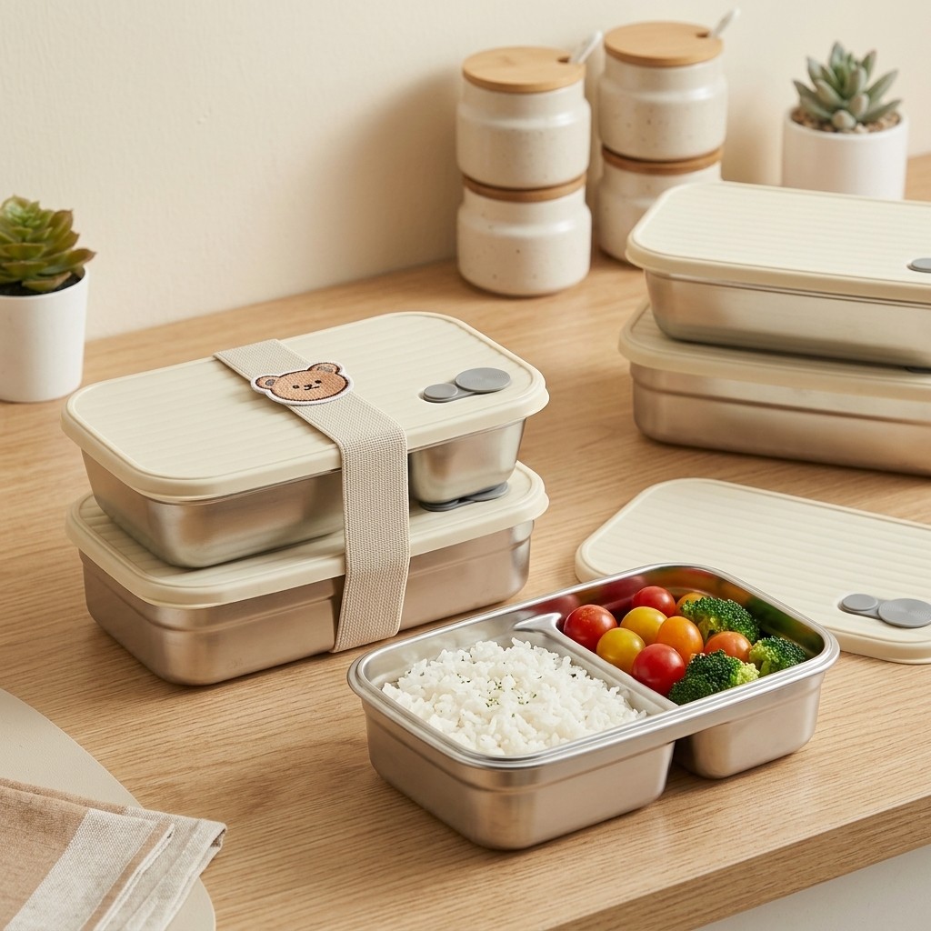 กล่องอาหารกลางวันสแตนเลส กล่อง - Meal Prep Dinners บทวิจารณ์และราคา