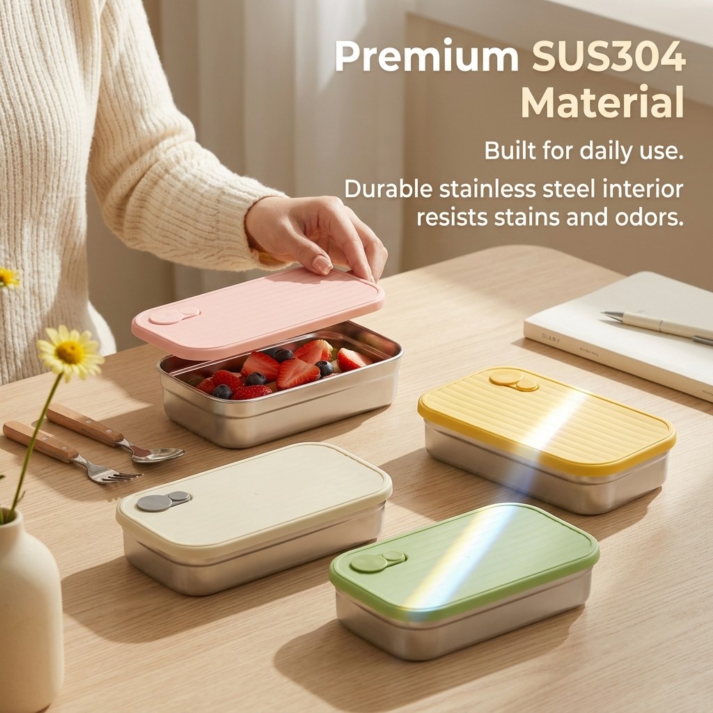 กล่องอาหารกลางวันสแตนเลส กล่อง - Meal Prep Dinners บทวิจารณ์และราคา
