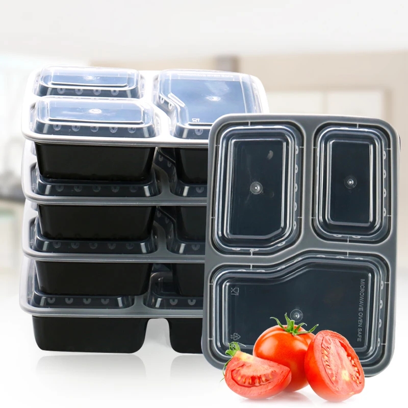 7 แพ็ค 3 ช่องภาชนะเตรียมอาหารห - Meal Prep Freezer บทวิจารณ์และราคา