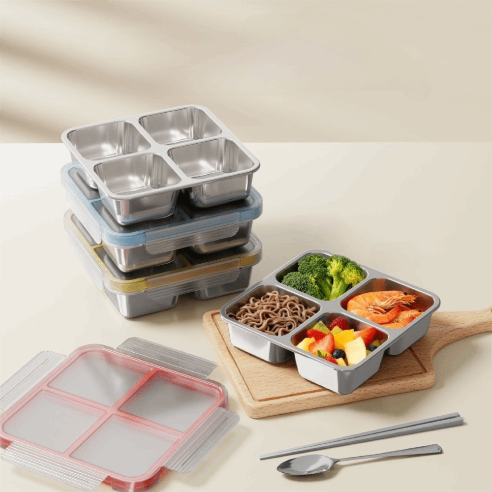 กล่องอาหารกลางวันทรงสี่เหลี่ยม - Meal Prep Lunch บทวิจารณ์และราคา