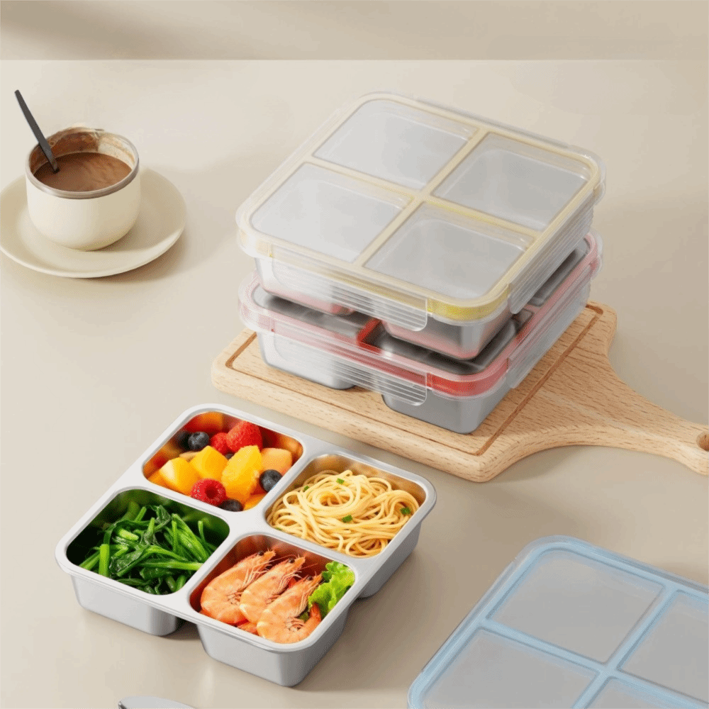 กล่องอาหารกลางวันทรงสี่เหลี่ยม - Meal Prep Lunch บทวิจารณ์และราคา