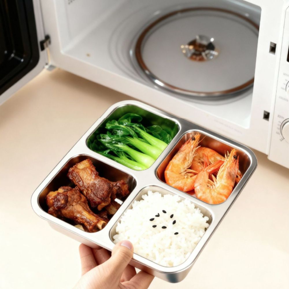 กล่องอาหารกลางวันทรงสี่เหลี่ยม - Meal Prep Lunch บทวิจารณ์และราคา