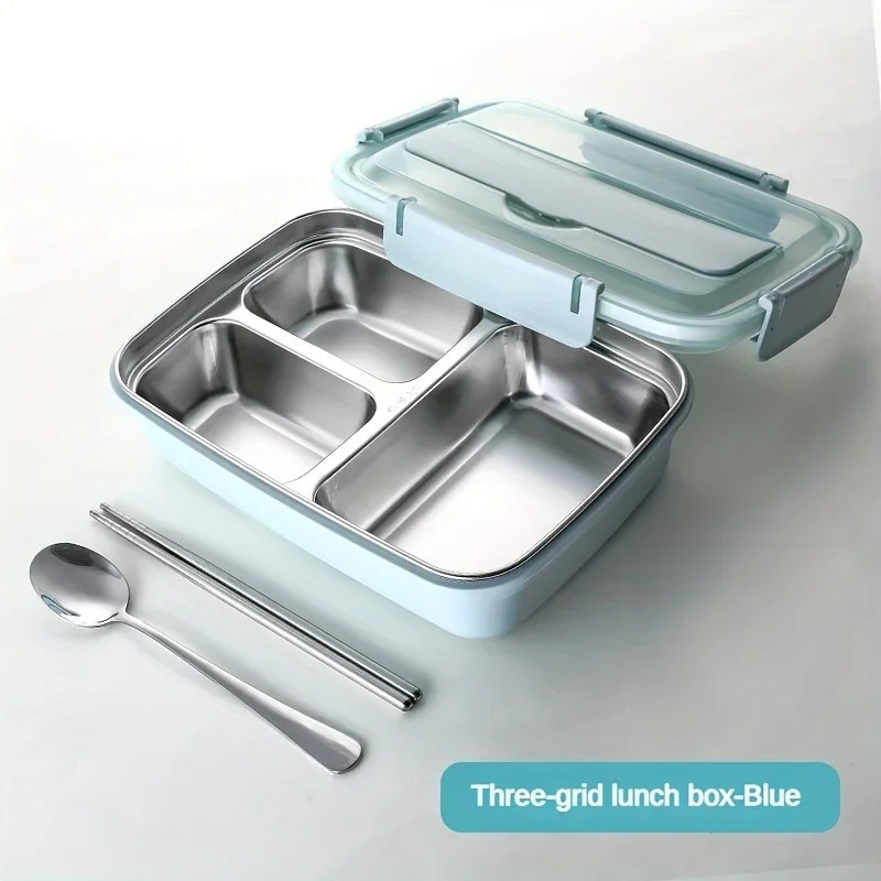 กล่องอาหารกลางวันสแตนเลสป้องกั - Meal Prep Lunch บทวิจารณ์และราคา