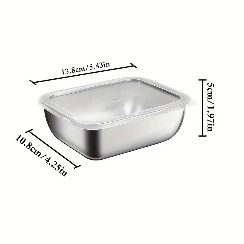 กล่องเก็บอาหารสแตนเลส 5 ชิ้น ก - Meal Prep Dinners บทวิจารณ์และราคา