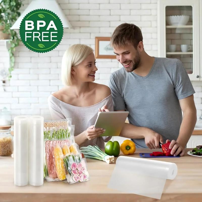ม้วนฟิล์มซีลสูญญากาศปลอดสาร BP - Meal Prep Co บทวิจารณ์และราคา