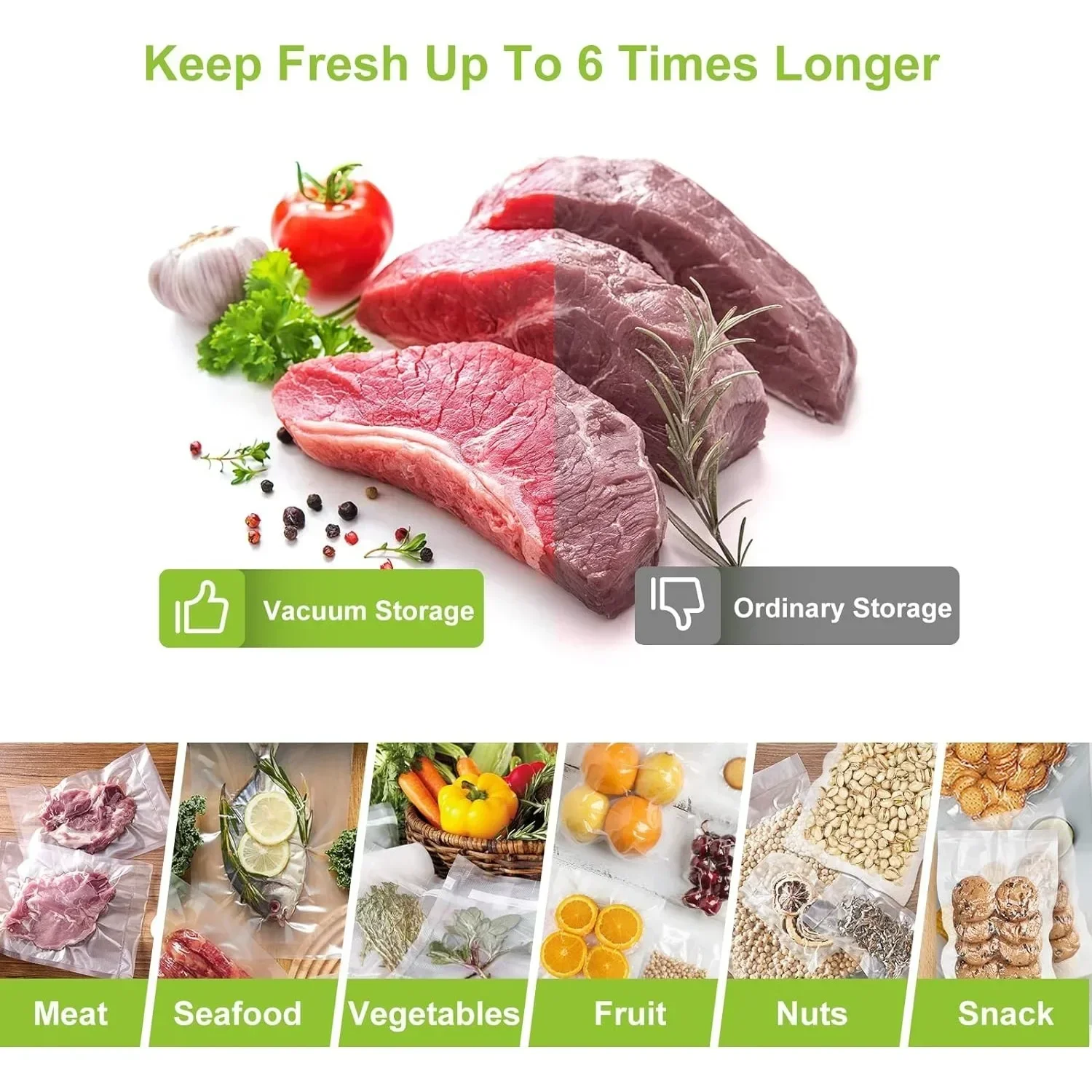 ม้วนฟิล์มซีลสูญญากาศปลอดสาร BP - Meal Prep Co บทวิจารณ์และราคา