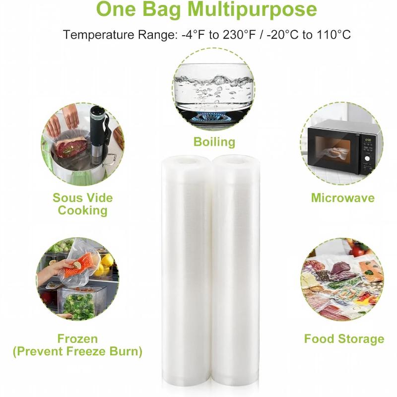 ม้วนฟิล์มซีลสูญญากาศปลอดสาร BP - Meal Prep Co บทวิจารณ์และราคา