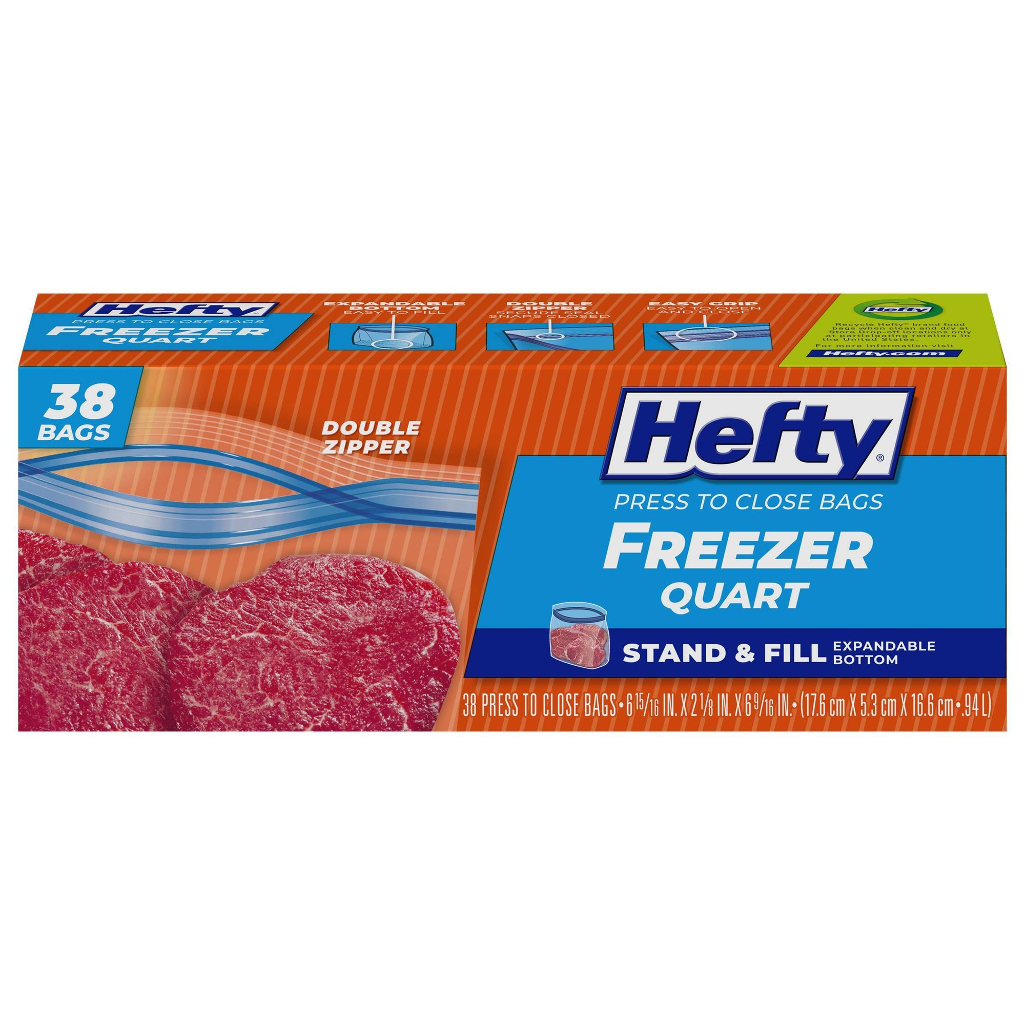 ถุงเก็บอาหารแช่แข็งขนาด 38 ซีก - Meal Prep Freezer บทวิจารณ์และราคา