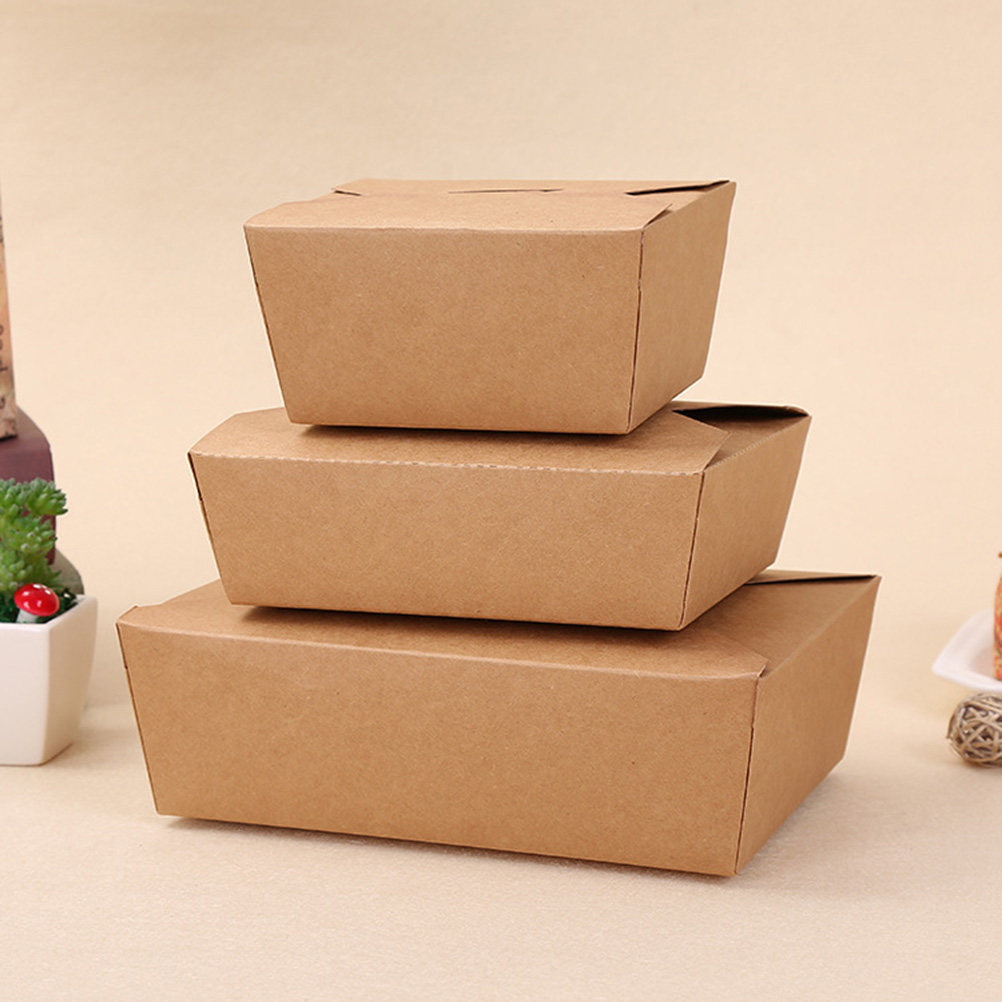 กล่องใส่อาหารกระดาษคราฟท์ 20 ช - Meal Prep Delivery บทวิจารณ์และราคา