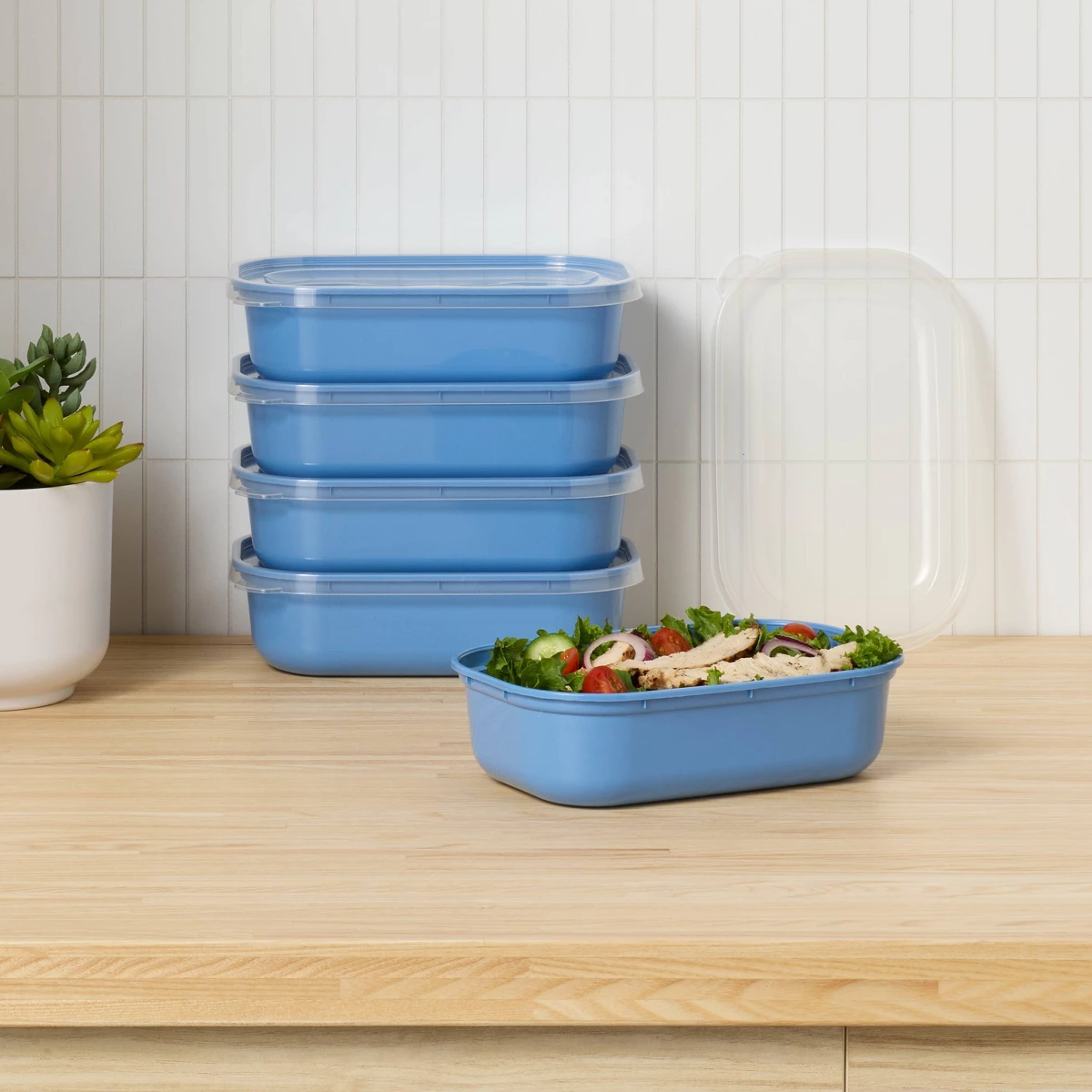 ชุดกล่องพลาสติกสำหรับเตรียมอาห - Meal Prep Lunch บทวิจารณ์และราคา