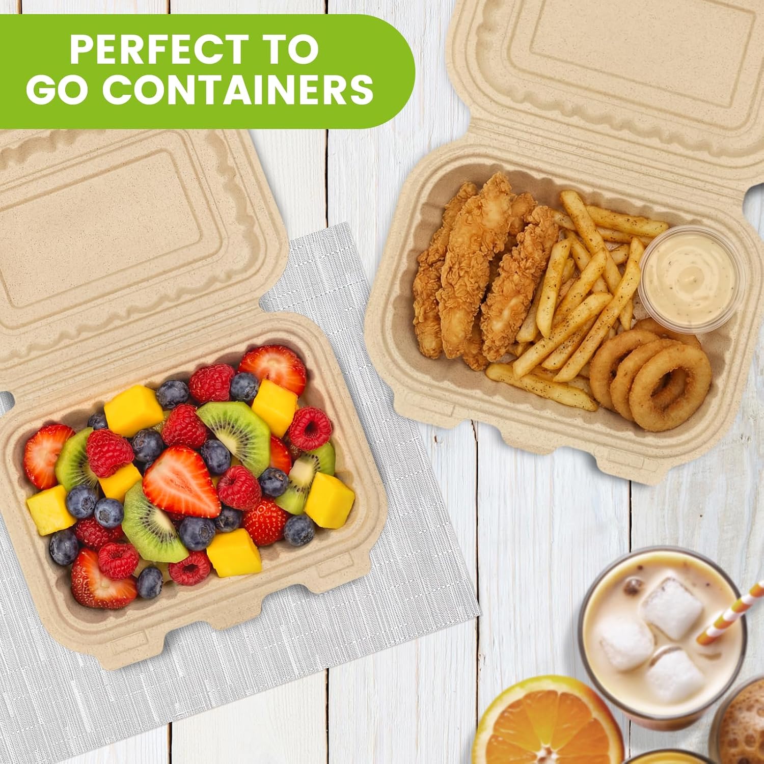 กล่องใส่อาหารแบบฝาพับขนาด 16 อ - Meal Prep Dinners บทวิจารณ์และราคา