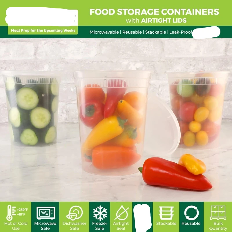 พร้อมฝาพลาสติกอาหารสำเร็จรูป,  - Meal Prep Freezer บทวิจารณ์และราคา
