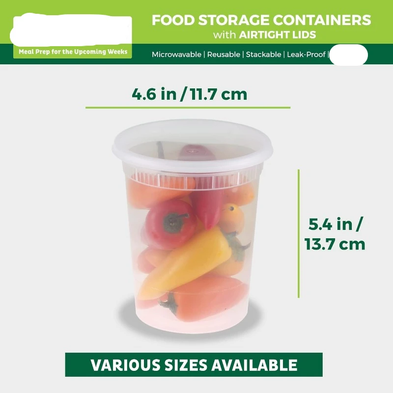 พร้อมฝาพลาสติกอาหารสำเร็จรูป,  - Meal Prep Freezer บทวิจารณ์และราคา