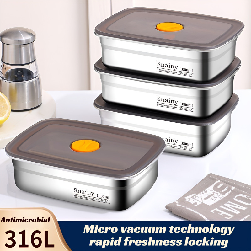 กล่องอาหารกลางวันสแตนเลสเกรดพร - Meal Prep Lunch บทวิจารณ์และราคา