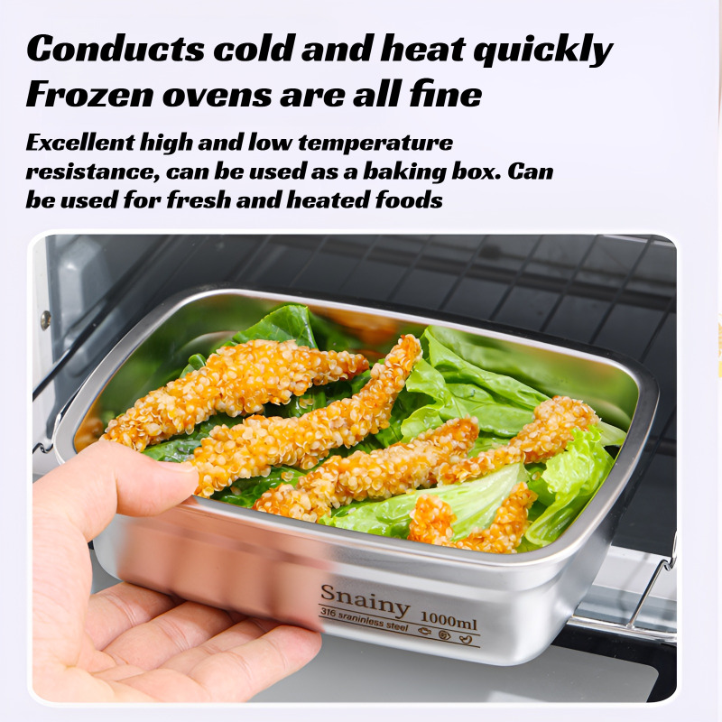 กล่องอาหารกลางวันสแตนเลสเกรดพร - Meal Prep Lunch บทวิจารณ์และราคา
