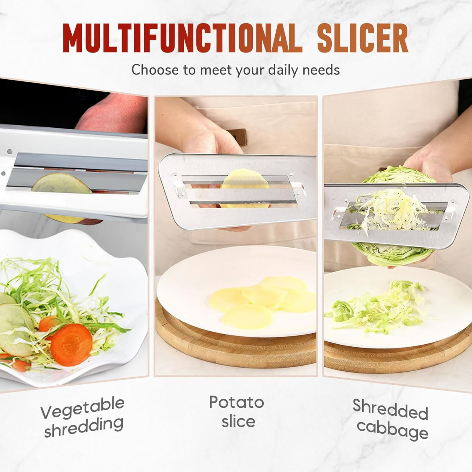 ที่ขูดผัก 2 ชั้น ใบมีดสแตนเลสอ - Meal Prep Easy บทวิจารณ์และราคา