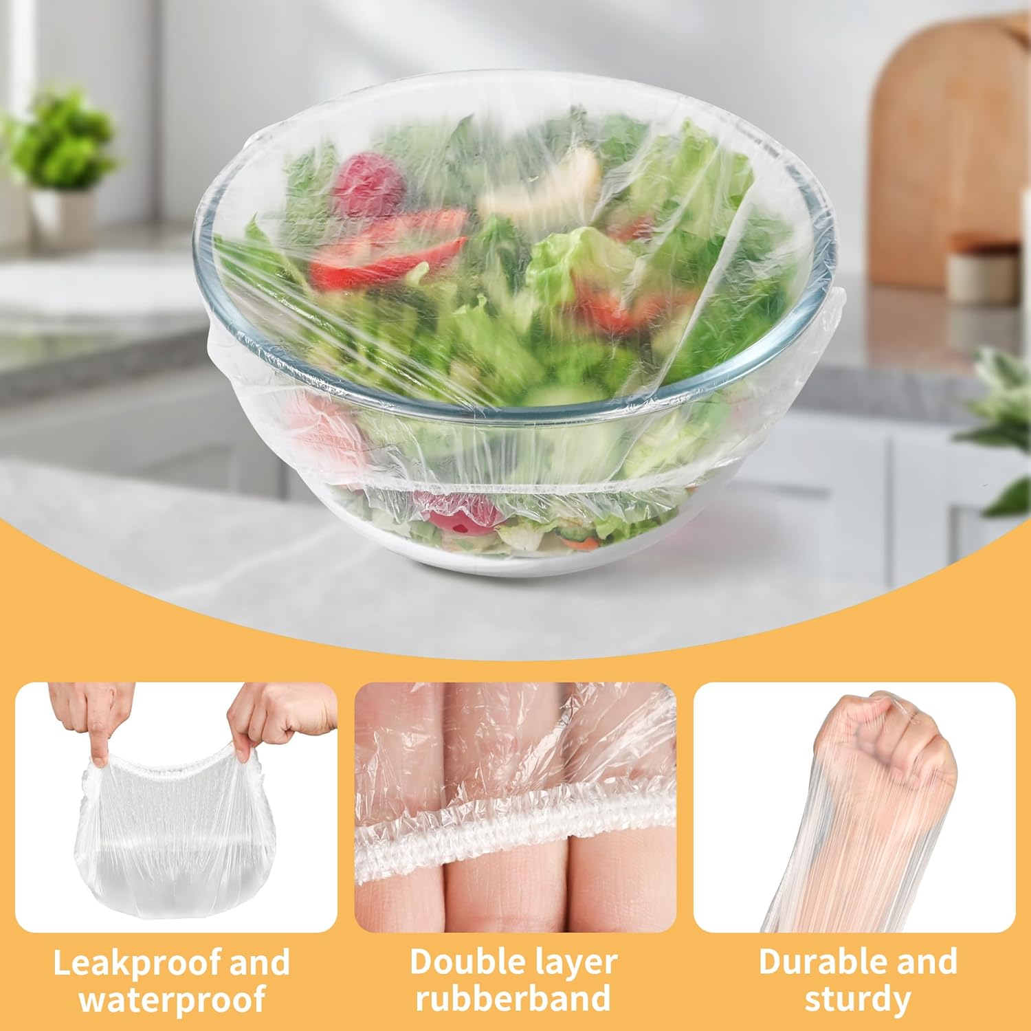 พลาสติกแรปยืดหยุ่นขนาดใหญ่สำหร - Meal Prep Dinners บทวิจารณ์และราคา