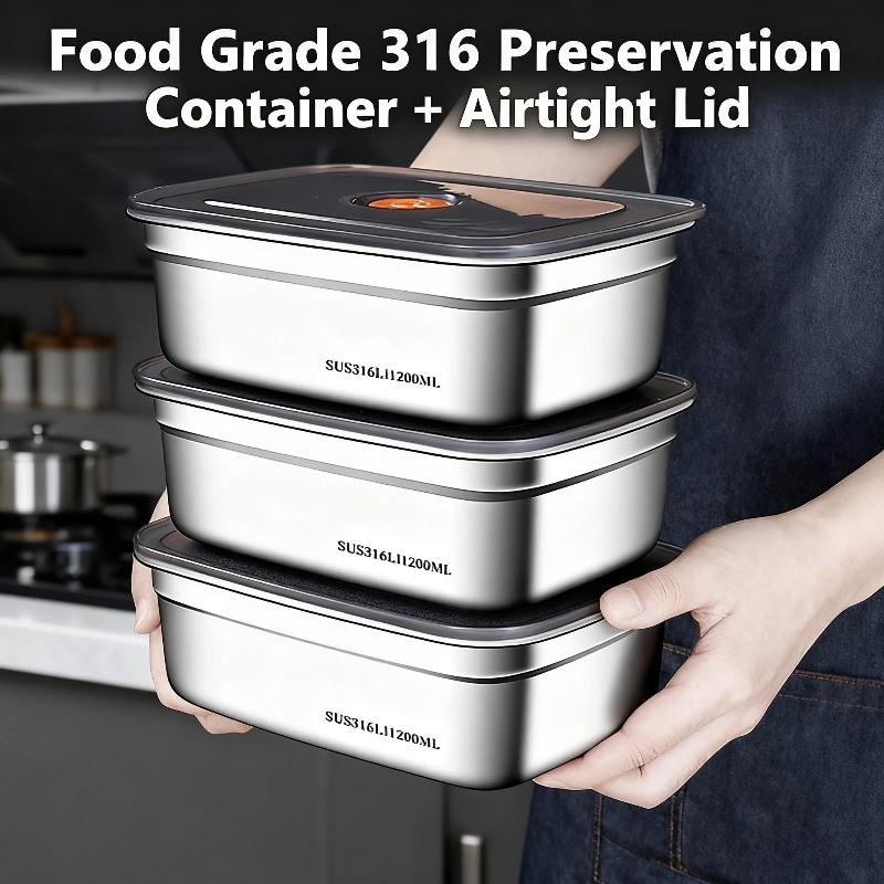 (BF06)กล่องอาหารกลางวันสแตนเลส - Meal Prep Freezer บทวิจารณ์และราคา