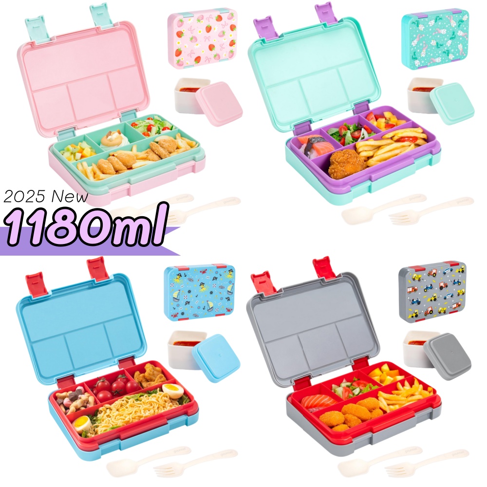 40oz รูปแบบการ์ตูน Bento กล่อง - Meal Prep Dinners บทวิจารณ์และราคา