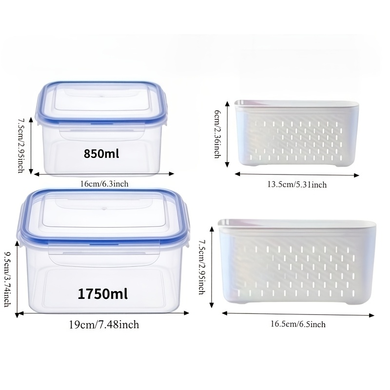4 ชิ้น/ชุด กล่องเก็บอาหารป้องก - Meal Prep Dinners บทวิจารณ์และราคา