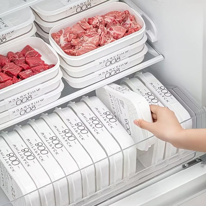 ชุดกล่องเก็บอาหารแบบซ้อนได้ 10 - Meal Prep Freezer บทวิจารณ์และราคา