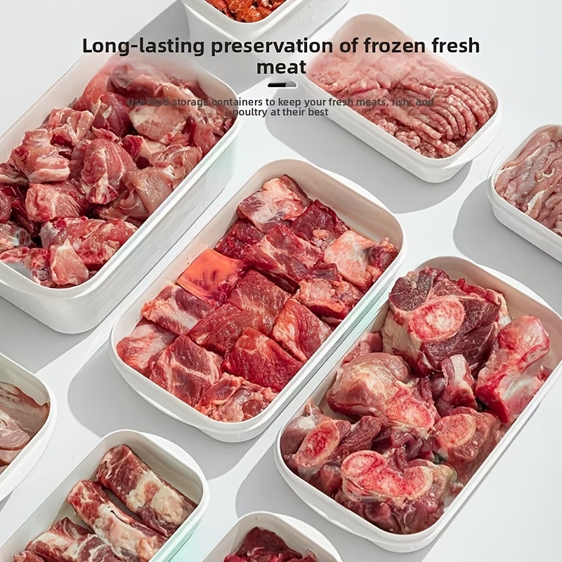 ชุดกล่องเก็บอาหารแบบซ้อนได้ 10 - Meal Prep Freezer บทวิจารณ์และราคา