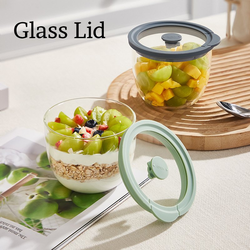 ภาชนะแก้วสำหรับโอ๊ตมีลแบบแช่ข้ - Meal Prep Yogurt Parfait บทวิจารณ์และราคา