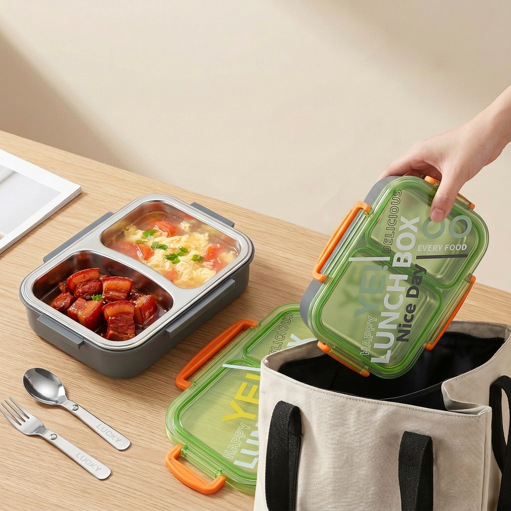 กล่องข้าวสแตนเลส 304 สำหรับเข้ - Meal Prep Dinners บทวิจารณ์และราคา